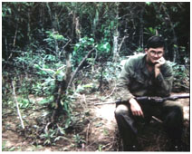 Me after a fire fight.